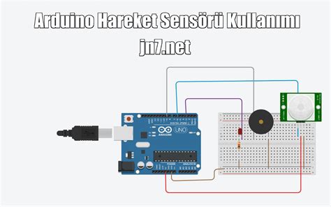 Arduino pır sensörü kullanımı
